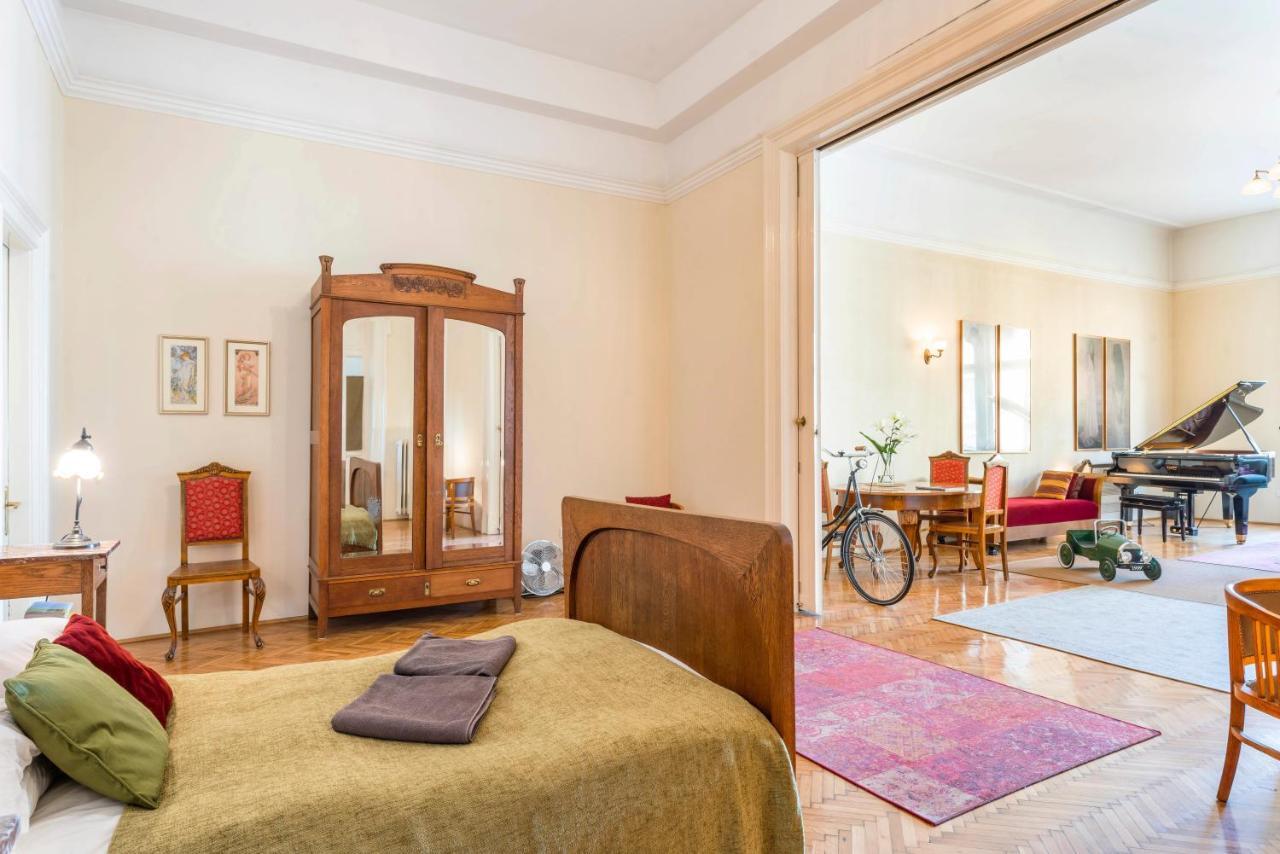 Ferienwohnung Stunning Spacious Art Nouveau Apart , Grand Piano Budapest Exterior foto